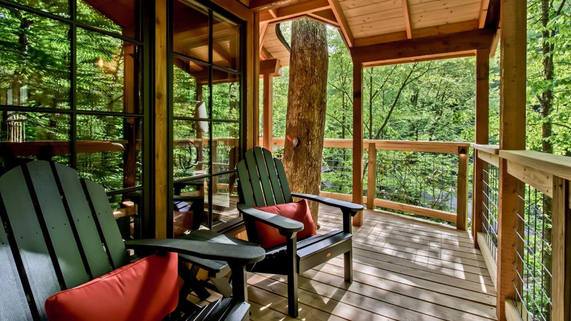 The Cedar In Treehouse Grove At Norton Creek Villa Gatlinburg Eksteriør bilde